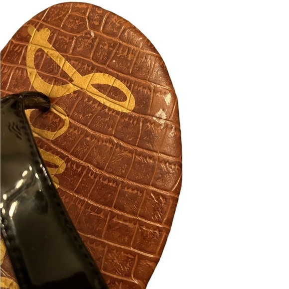 Sam Edelman Women’s Tanya Wedge Thong Sandals - Picture 9 of 10